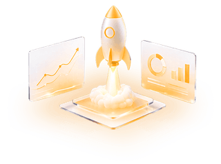Festeggiamenti per il raggiungimento del primo lancio pubblico della piattaforma di trading crypto